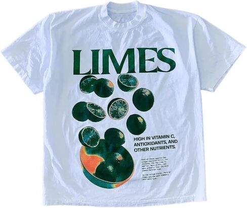 Fruit Tops Y2K Baby Tees E-Girls Streetwear Shirts Graphic T-Shirts Y2k Vintage Tees Cute Graphic Print Crop Tops in Saudi Arabia