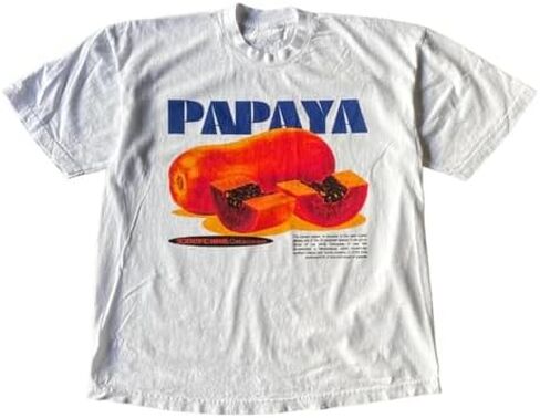 Fruit Tops Y2K Baby Tees E-Girls Streetwear Shirts Graphic T-Shirts Y2k Vintage Tees Cute Graphic Print Crop Tops in Saudi Arabia