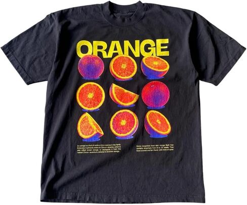 Fruit Tops Y2K Baby Tees E-Girls Streetwear Shirts Graphic T-Shirts Y2k Vintage Tees Cute Graphic Print Crop Tops in Saudi Arabia