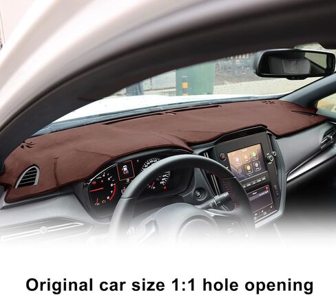 KUNGKIC for 2023 Subaru WRX VB S4 STI Base GT Limited Premium لوحة القيادة غطاء حماية لوحة القيادة حصيرة وسادة الفانيلا السجاد الملحقات الداخلية (أسود) in Kuwait