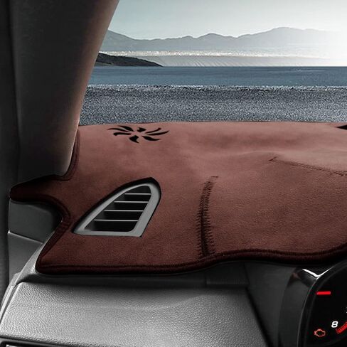 KUNGKIC for 2023 Subaru WRX VB S4 STI Base GT Limited Premium لوحة القيادة غطاء حماية لوحة القيادة حصيرة وسادة الفانيلا السجاد الملحقات الداخلية (أسود) in Kuwait