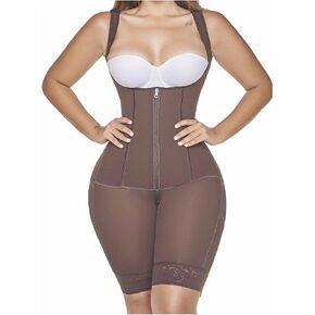 MARIAE RA003 Fajas Colombianas Tummy Control Girdle Open Bust Shapewear for Women Hourglass Figures with Elastic Bones
