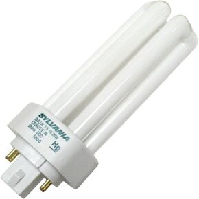 (10 Pack) Sylvania 20882 CF26DT/E/IN/841/ECO 26-Watt 4100K 4-Pin Triple Tube Compact Fluorescent Lamp
