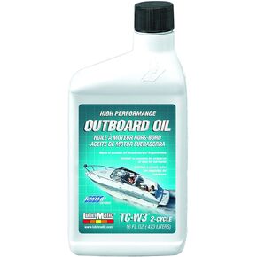 LubriMatic 11590 TC-W3 2-Cycle Ashless Engine Oil for Outboard Motors, 16 oz. Bottle