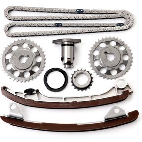 SCITOO TK916 Engine Timing Chain Kit Sets Replaces for Pontiac for Toyota Vibe Corolla Matrix Celica 1.8L