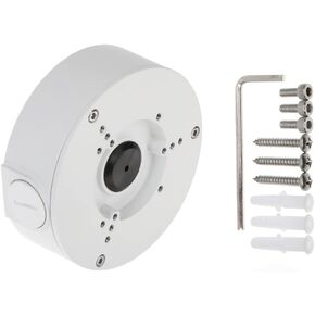 PFA130-E Waterproof Junction Box for Indoor/Outdoor Dome and Bullet Camera (White (with Cable Gland))