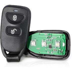 Remote Control Car Key Fob for Hyundai Tucson Santa Fe 2005 2006 2007 2008 2009 3 Buttons 433Mhz Key Fob Replacement