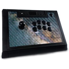Gaming Skin Compatible with Hori Fighting Stick Alpha (PS5, PS4, PC) - Green Marble - Premium 3M Vinyl Protective Wrap Decal Cover - Easy to Apply | Crafted in The USA by MightySkins