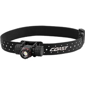 Coast XPH25R 410 Lumen USB RECHARGEABLE-DUAL POWER LED Headlamp with PURE BEAM TWIST FOCUS and Magnetic Base