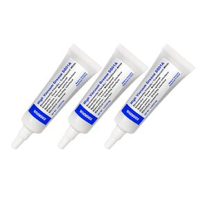 SG01A High Vacuum Grease Special Thickened Formula Silicone Sealing Grease Dielectric Waterproof Vacuum Pump Glass Piston Marine Electrical Insulation O-Ring Lubricant 3OZ(85g) x1 Pack