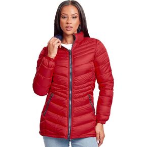 YMI Jeans Women's Winter Reversible Puffer Jacket