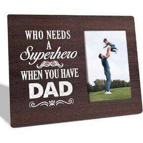 To Dad Gifts Picture Frame, You are Loved Beyond Measure, Tabletop Picture Frame Plaque Gift, Picture Frame Home Decor Sign, Father's Day Gift, Dad Birthday Thanksgiving Gift from Daughter Son