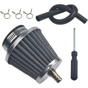 39mm Air Filter with Nipple For 90cc 110cc 125cc Dirt Pit Bike GY6 50cc QMB139 Moped Scooter Off Road Motorcycle ATV Quad XR50 CRF50 CRF70 XR CRF KLX Apollo X RFZ SSR Lifan