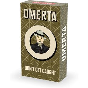 Helvetiq Omerta Card Game - Prohibition-Era Smuggling and Suspicion Bluffing and Memory Game! Strategy Game for Kids & Adults, Ages 10+, 3-5 Players, 30 Minute Playtime, Made in Saudi Arabia