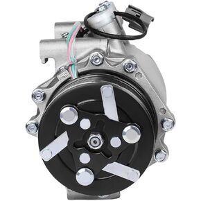 WFLNHB A/C Compressor CO 10663 Replacement for 2002-2006 Honda CR-V 2.4L