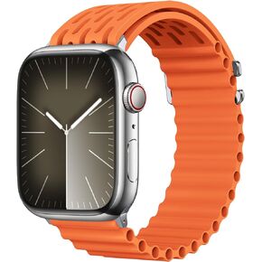 THWALK Sport Bands Compatible with Apple Watch Band Ultra 2/Ultra SE Series 9/8/7/6/5/4/3/2/1 49mm 45mm 44m 42mm 41mm 40mm 38mm for Women Men iWatch Silicone Band (Abyss Blue, 38mm/40mm/41mm)