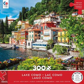 Ceaco - Scenic Photography - Lake Como - 300 Piece Jigsaw Puzzle