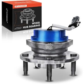 A-Premium Front Wheel Bearing and Hub Assembly with ABS & 5-Lug Compatible with Chevrolet Corvette 1997-2008, Cadillac XLR 2004-2008