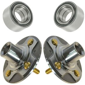 Front Wheel Hub & Bearing Pair for Honda Civic 01-05 Hybrid