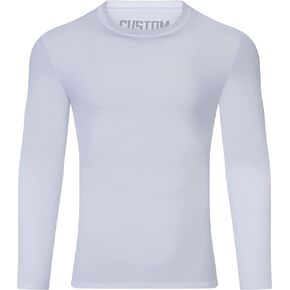 Men's Long Sleeve Shirts Recycled Polyester UPF 50+ Fishing T-Shirts Moisture Wicking Performance Avtive Shirts