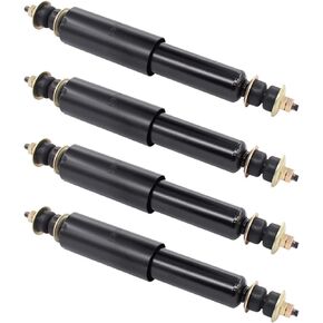 ApplianPar Pack of 4 Front and Rear Shock Absorber Set 76418-01 for EZGO TXT Golf Cart Gas Electric 1994+