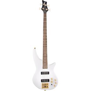 Jackson JS Series Spectra Bass JS3, Snow White, Laurel Fingerboard