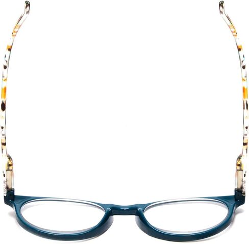 Calabria MDR8003 Womens Round Reading Glasses Ladies Single Power Readers Trendy Chic Classic Eyeglass Designer Cute Stylish in Saudi Arabia