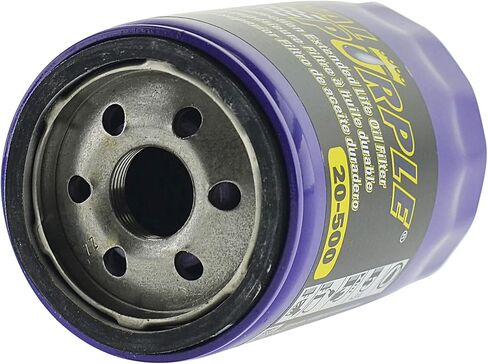 زيت محرك صناعي عالي المسافة من Royal Purple HMX® 5W-30 - 7 كوارتات وفلتر زيت ممتاز ممتد العمر 20-500 in Kuwait