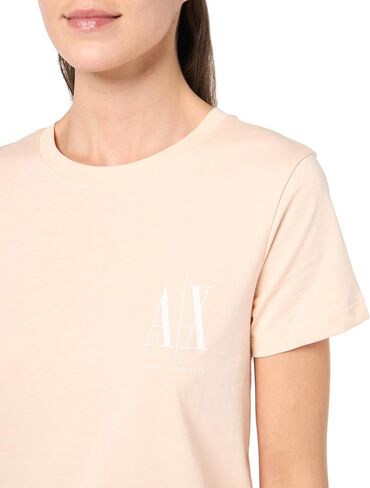 A｜X ARMANI EXCHANGE Women's Regular Fit A|x Icon T-Shirt Cotton Jersey in Saudi Arabia