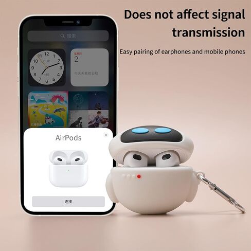 Compatible with AirPods 3 Case Cover, 3D Cute Funny Anime Characters Design Case Compatible with AirPods 3rd Generation Case 2021,for Women Men AirPods 3rd (Eva) in Saudi Arabia