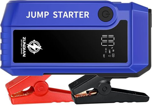 Car Battery Jump Starter, 3000A Peak Jump Starter Up to 6.0L Gas & 3.0L Diesel Engines,12V Portable Lithium Jump Box, Auto Booster Battery Charger Power Bank, LED Light, LCD Screen in Saudi Arabia