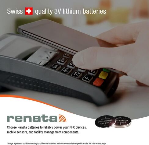 Renata CR1620 Batteries - 3V Lithium Coin Cell 1620 Battery (5 Count) in Saudi Arabia