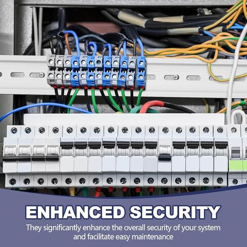 Din السكك الحديدية جبل السكك الحديدية المعدنية عالية مشقوق مقذوف لمكونات الأجهزة تصاعد التبديل تثبيت مرحل الحالة الصلبة الثابتة (10 قطع، فضي، 39 × 1.38 × 0.3 بوصة) in Kuwait