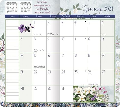 LANG Garden Botanicals 2024 Two Year Planner (24991071103) in Saudi Arabia