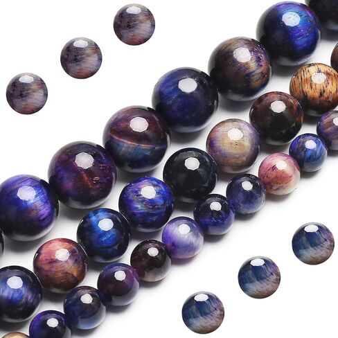 Natural Honey Gold Tiger Eye Beads, Grade AAA Gemstone Round Loose Beads 8MM 100PCs Bulk Lot Options, Semi Precious Stone Beads for Jewelry Making in Saudi Arabia