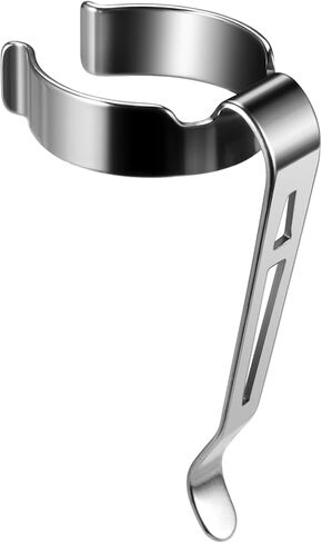 LIGHTFE B101 Flashlight Clip is Suitable for flashlights with a Diameter of 19.5-21mm and a Slot Width of 3.8-4.2mm. Stainless Steel Pen Clip, can be Used as a hat Clip, Pocket Clip, or Bag Clip in Saudi Arabia