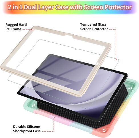 WESADN for Samsung Galaxy Tab A9+ Plus Case 11 in/Galaxy Tab A11+ Plus Case in Saudi Arabia