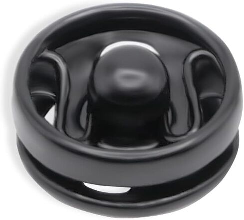 Metal Snap Buttons Black 0.30 inch Studs for Sewing 8.5mm Snap Fastener Buttons Press Button for Sewing Clothing Sew on Snap Buttons Pack of 50 in Saudi Arabia