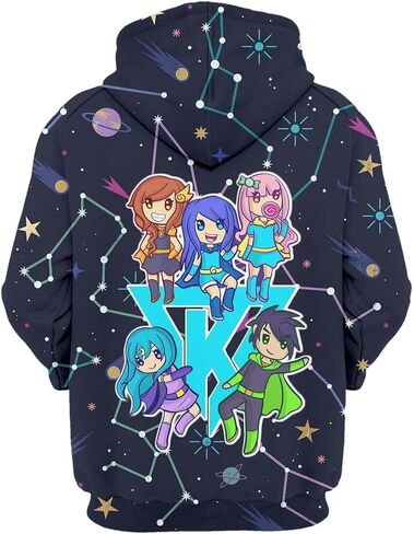 Unisex Hoodies Novelty 3D Print Graphic Pullover Hooded Sweatshirts With Pocket in Saudi Arabia