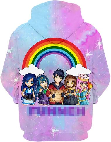 Unisex Hoodies Novelty 3D Print Graphic Pullover Hooded Sweatshirts With Pocket in Saudi Arabia