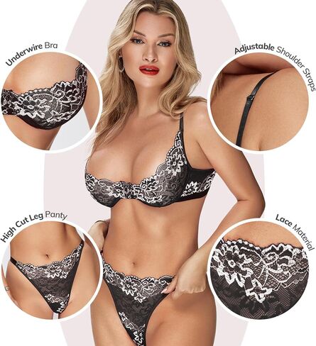 Eclectic Intimates Bra and Panty Lingerie Set for Women Sexy – Enduring Quality and Timeless Appeal Two Piece Sets in Saudi Arabia
