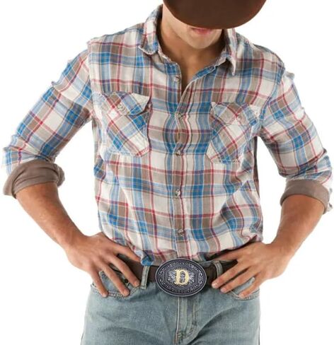 إبزيم الحزام الغربي، الحروف الأولية ABCDEFG إلى Z، إبزيم حزام رعاة البقر البيضاوي للرجال والنساء، مشبك رعاة البقر وراعية البقر in Kuwait