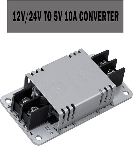 50W DC 12V 24V to 5V 10A Buck Converter Light Voltage Regulator Power Vehicles Power Supply in Saudi Arabia
