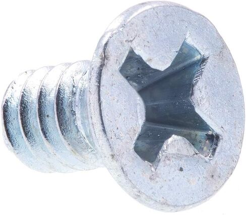 براغي آلة Prime-Line 9000462، رأس مسطح، محرك فيليبس، #6-32 × 1/4 بوصة، مطلي بالزنك (100 حزمة) in Saudi Arabia