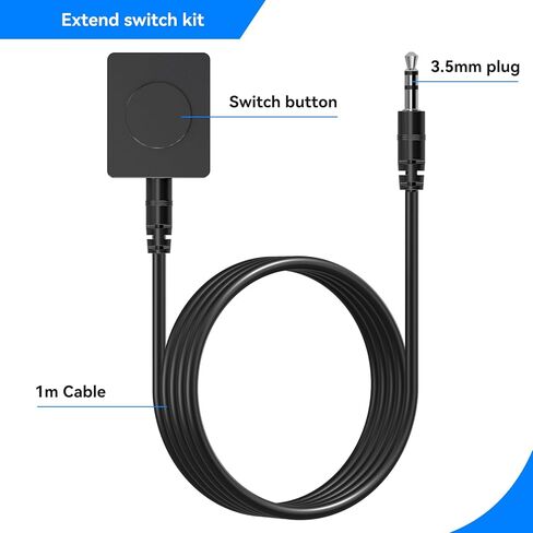 Wired KVM Switch Extension Button, Desktop Controller for USB 3.0 KVM Switch Control in Kuwait