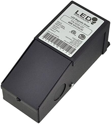 مصدر طاقة محول مغناطيسي 12 فولت قابل للتعتيم لشرائط LED المرنة، الفئة 2، مدرج في قائمة ETL، 40 وات، 3233-12 فولت in Kuwait