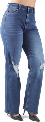 Colombian Design, Butt Lift, Levanta Cola, Boot Leg Jeans Plus/Junior Size in Kuwait
