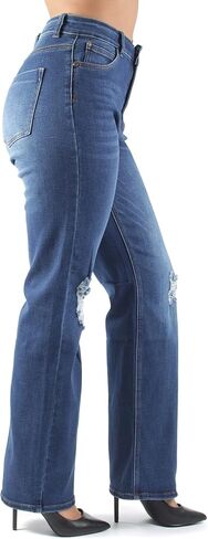 Colombian Design, Butt Lift, Levanta Cola, Boot Leg Jeans Plus/Junior Size in Kuwait