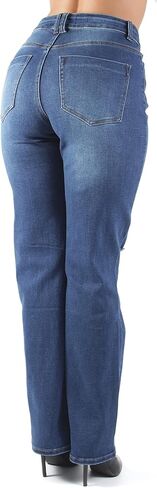 Colombian Design, Butt Lift, Levanta Cola, Boot Leg Jeans Plus/Junior Size in Kuwait