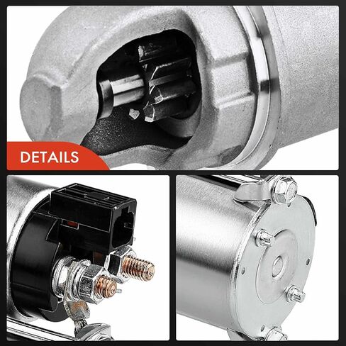 A-Premium Starter Motor Compatible with Hyundai Sonata 06-09 & Kia Magentis, Optima 06-09, Forte Koup 10, 2.0L 2.4L, 12V 1.2KW 8 Teeth Clockwise, Replace# 36100-25020, ‎36100-25020RU, 3610025020 in Saudi Arabia